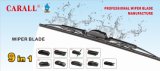 T710 Driver Passenger Vehicle Smooth Quiet Streak-Free Windshield Stealth Stainless Steel Rubber Silicone Frame Wiper Blade