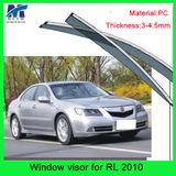 Custom Vehicle Accessories Vent Window Shade Visor for Hodna Rl 2010