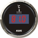 Hot Sales! ! ! 52mm Digital Water Temperature Gauge Meter with Temp. Sensor Black Faceplate for Marine Yatch Truck