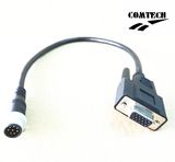 M12 8p M to Hdb 9p F Connectors