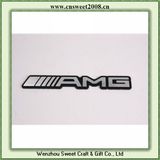 Custom Adhesive Plastic Badge with Chrome (S1M054)