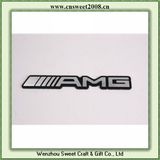 Custom Adhesive Plastic Badge with Chrome (S1M054)