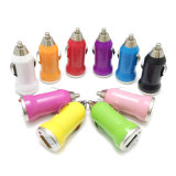 10 Colors Mini Promotional 1A/5V Car Adapter Cheap USB Car Chargers for Mobile Phone iPhone 6 Plus Samsung S6 S7 Edge
