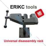 Weikc Automotive Diesel Fuel Injector Universal Fixture, Diesel Injector Removal Tool and Universal Removable Shelf, Injector Dismantling Frame Injector Tool