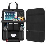 Custom PU Car Backseat Organizer for Storage with 10 Pockets