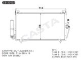 OEM: Mr 958462 Car parts condenser for Mitsubishi Outlander (03-)