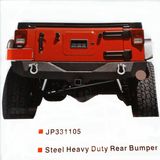 High Quality Rear Guard Bumper for Jeep Wrangler Jk 4/2doors 2007-2016