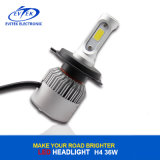 LED Lighting Product Car Lamp H4 Hi/Lo S2 LED Headlight with Bridgelux COB Chips