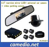 4.3inch Radar Rear View Parking System