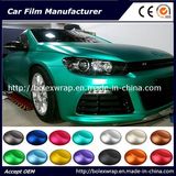 Tiffany Matte Chrome Ice Film Car Wrap Adhesive Vinyl 1.52m Width