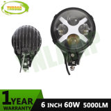 6inch Round High Low Beam X Headlight for Jeep