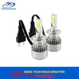 New LED H4 12V 24V C6 H8 H9 H11 COB LED Car Headlight