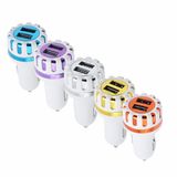 ABS 5V 2.1A Universal 2-Port Car Charger for iPhone Samsung