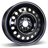 18X7.0 5-114.3 (5-4.5) Black Steel Winter Wheel Rim