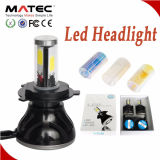 Professional Car Headlight Manufacturer with 4 Side COB Chips H4 H7 LED Headlight