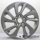 Silvery Car Rims 17 Inch Wheel Hub for Hyundai