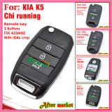 Remote Key for KIA K5 Chi Running with 3 Buttons Fsk 433MHz ID46 Chip