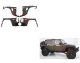 Lantsun Steel Fender Flare Armor for Jeep Wrangler Jk