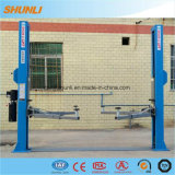 Single Point Lock Release Auto Car Hoist with Two Columns