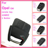 Auto Remote Car Key for Opel with 2 Buttons 433 MHz