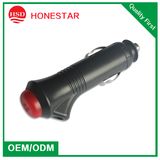 12V Car Cigarette Lighter Plug with Button Switch