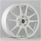 Kunxi White Beautiful Fashion Design Alloy Wheels for Cars