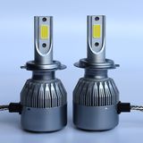 LED Headlight C6 H7 COB LED Headlight