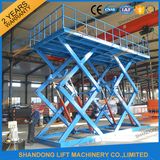 Heavy Duty Hydraulic Large Platform Scissor Car Lift for Sale