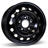 14X5.5 (5-114.3) Matt Black Steel Winter Wheel