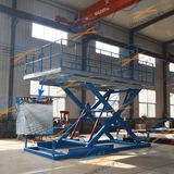 Hydraulic Single Deck Scissor Car Lifter with TUV