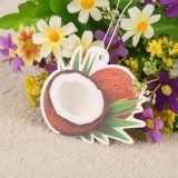Hanging Paper Air Freshener Car Perfume Card with Coconut Scent (YH-AF239)