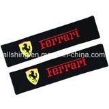 Car Seat Belt Covers Shoulder Pads Pair Polyester for Ferrari