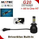 Newest High Power 40W G20 H7 LED Headlight for Auto