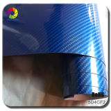 Tsautop Blue 5D Carbon Fiber Vinyl for Car Wrapping