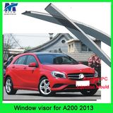 Car Body Kit Car Rain Visor Rain Guard Deflector for Benz A200 2013