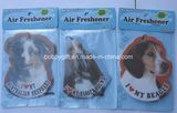Cute Dog Design Paper Car Air Freshener