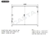 OEM: LC29-61-480 condenser for Mazda MPV van 97-98