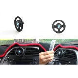 Steering Wheel Shape Magnetic Car Air Vent Phone Holder for iPhone Samsung HTC Smartphones