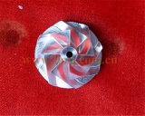 Gtx2867r 49.70/67.40mm 10+0 Blades Racing Turbocharger Billet/Milling/Aluminum 2024 Compressor Wheel