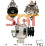 Nippondenso Alternator 101211-2310 12346