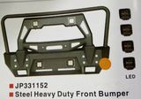 Front Bumper-with 4 Lights for Jeep Wrangler Jk 4/2doors 2007-2016