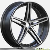 22*9j 22*10.5j Concave Casting Alloy Wheels with Rivets