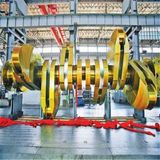 Large Crankshaft, Heavy Casted Crankshaft, Super Forged Crankshaft for Marine
