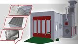 Good Quality Customized Bus Spray Booth