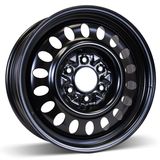 17X7.0 6-127 (6-5.0) Black Steel Wheel Rim