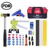Pdr Tools Dent Removal Set Car Dent Repair Tool Reflector Board Slide Hammer Glue Tabs Suction Cups for Car