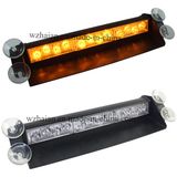 Amber Color LED Windshield Flash Lights (TBF-3868L-3A AMBER)