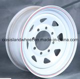 (15X7 15X8 16X7 16X8) 4X4 Steel Trailer Wheel