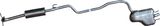 Hot Sell Car Parts Exhaust Muffler From Chinese Factory