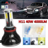 LED Car Headlight H1 H7 H11 H4 9005 9006 40W LED Headlight for Cars